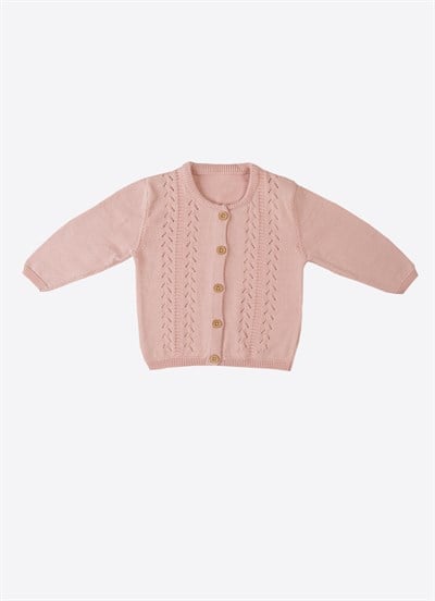 Emma Triko Hırka Pembe