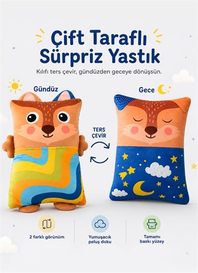 Foxy Yastık Kahverengi