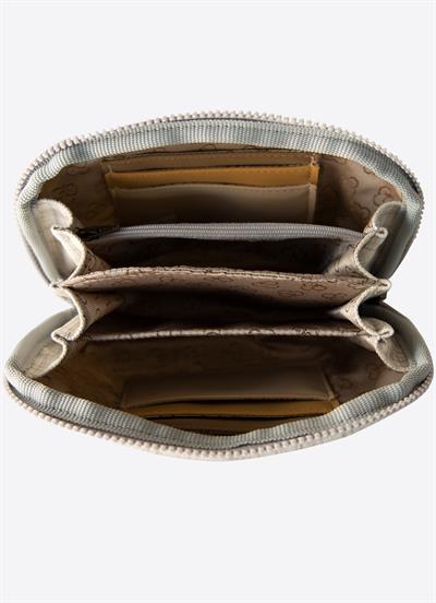 Glam Seyahat Çantası Ekru-Gri