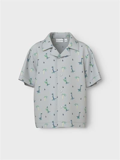 Gömlek Dinazorlu Gri