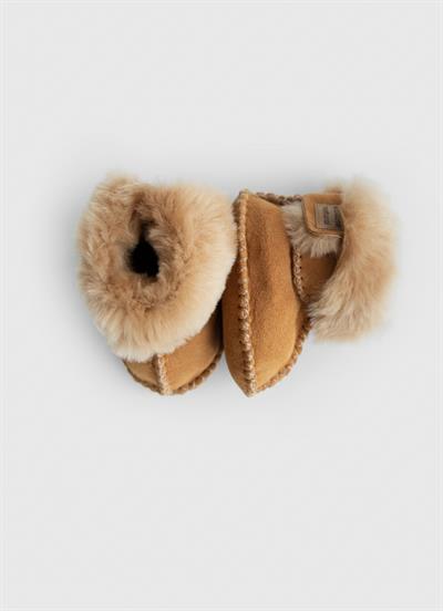 kitikate Deri Ev Ayakkabısı Kahverengi