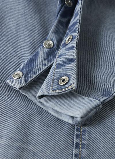 Name IT Kot Salopet Mavi Denim