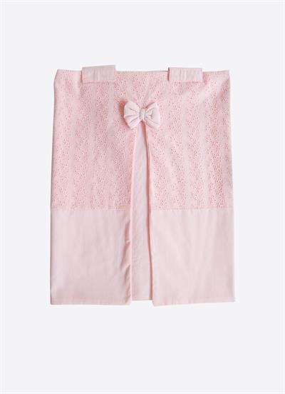 Lenora Yastıklı Puset Örtüsü Pembe