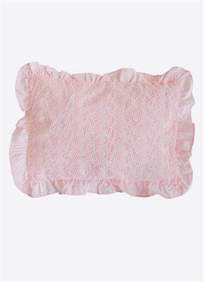 Lenora Yastıklı Puset Örtüsü Pembe