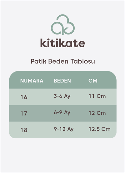 Mila Patik Çok Renkli