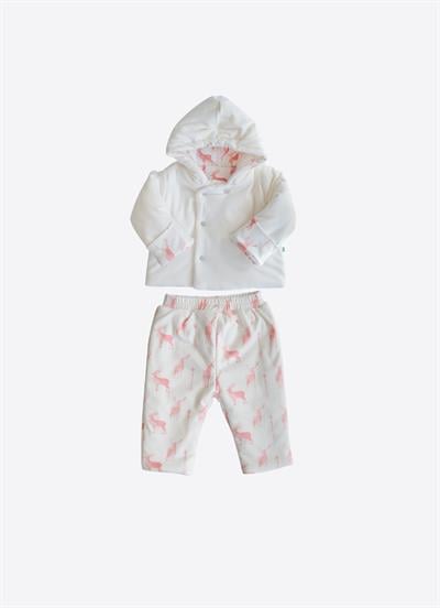 Mono Çift Taraflı 2li Takım Pembe