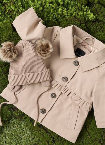 Name IT Trençkot Krem