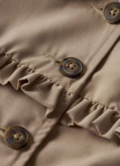 Name IT Trençkot Krem