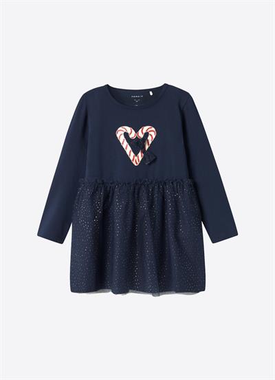 Name IT Elbise Lacivert