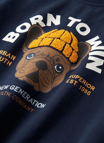 Name IT Sweat Lacivert