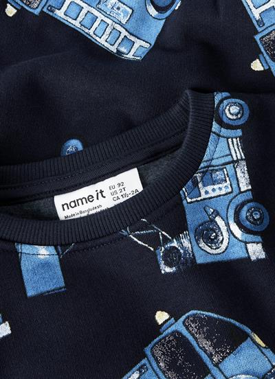 Name IT Sweat Lacivert