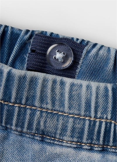 Name It Fırfırlı Kot Pantolon Mavi