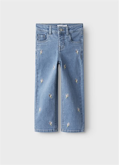 Name IT Kot Pantolon Açık Mavi Denim