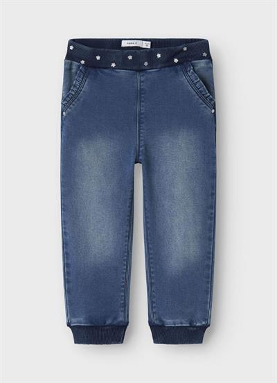 Name It Kot Pantolon Koyu Mavi Denim