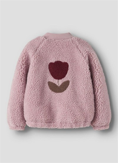 Name IT Peluş Mont Lila