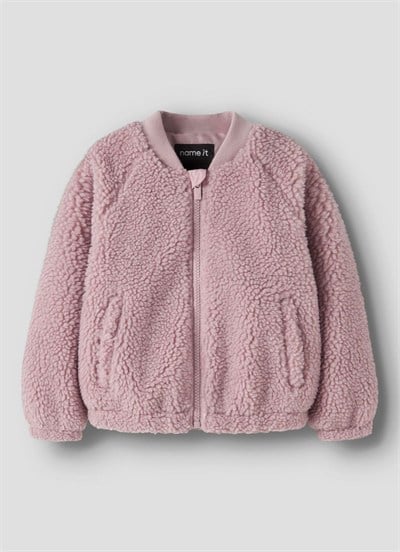 Name IT Peluş Mont Lila