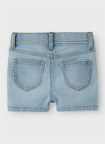 Name IT Şort Açık Mavi Denim