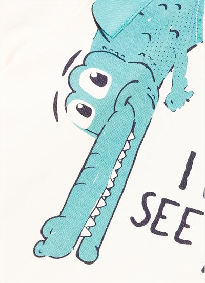 Name IT T-Shirt Krem