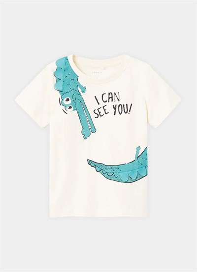 Name IT T-Shirt Krem