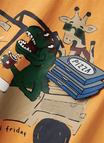 Name IT T-Shirt Turuncu