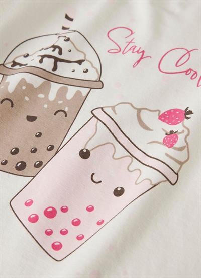 Name IT Sweat Uzun Kol Krem