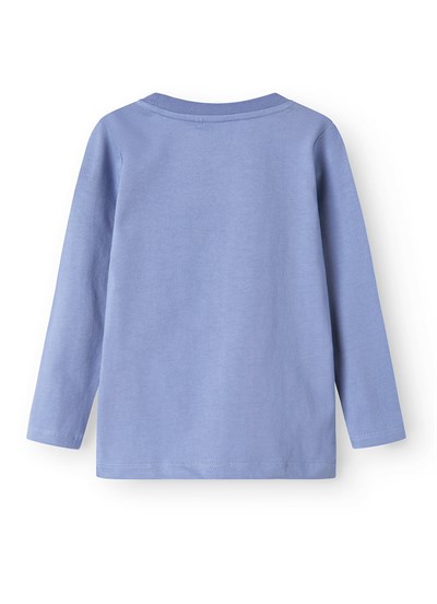 Name IT T-Shirt Uzun Kol Mavi