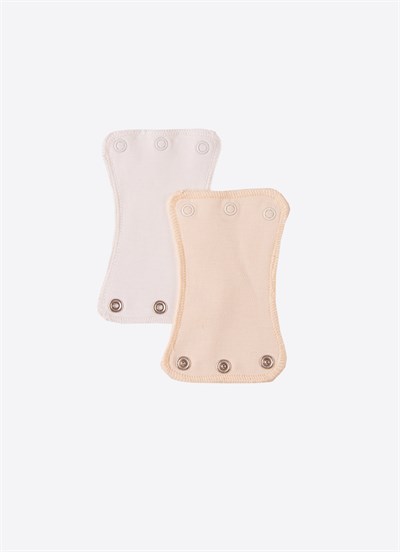 Organik 2li Body Uzatma Aparatı/ 3 Çıtçıt Ekru-Natural