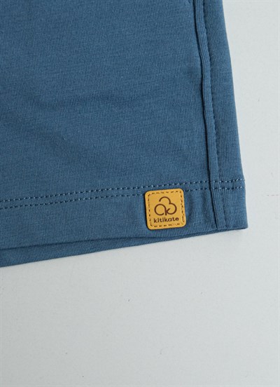 Organik Abel 2li Şort Mavi