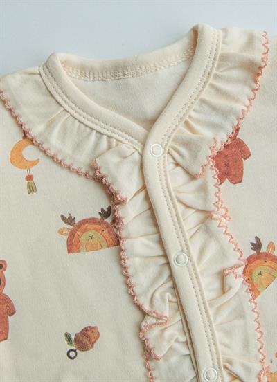 Organik Alinda 3lü Set Natural