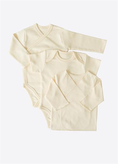 Organik Annesinin Kuzusu 12li Zıbın Set Natural