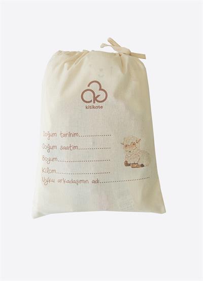 Organik Annesinin Kuzusu 12li Zıbın Set Natural