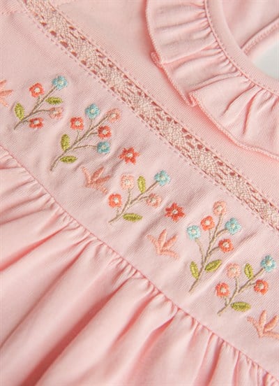 Organik Arina 2li Takım Pembe