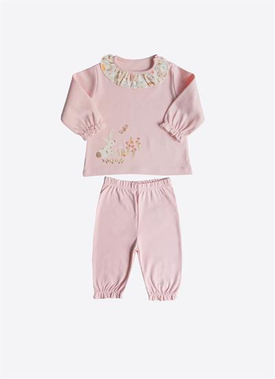 Organik Ava 4lü Takım Pembe