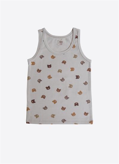 Organik Bear 3lü Atlet Kahverengi