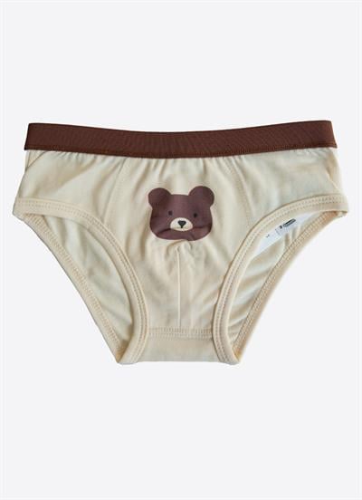 Organik Bear 3lü Külot Kahverengi