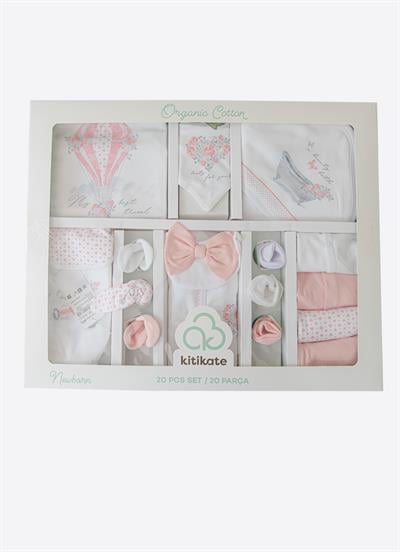 Organik Beauty For You 21li Hastane Çıkış Seti Beyaz