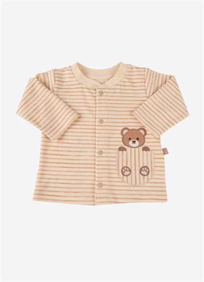 Organik Bepy 2li Pijama Takımı Natural