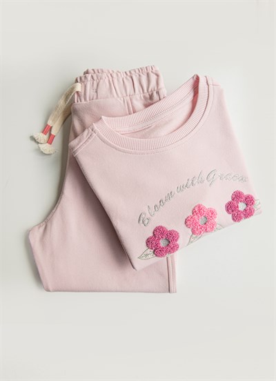 Organik Bloom 2li Takım Pembe