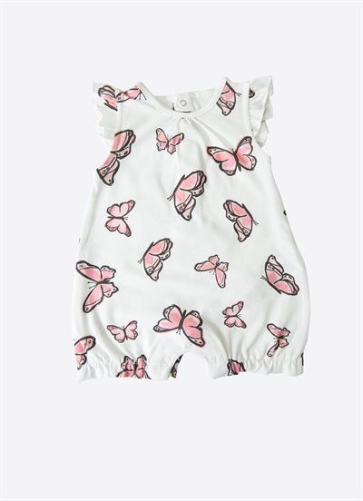 Organik Butterfly 3lü Set Beyaz