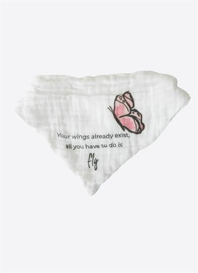 Organik Butterfly 3lü Set Beyaz