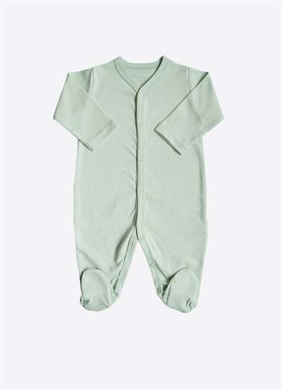 Organik Cute Bunny 3lü Patikli Tulum Pembe