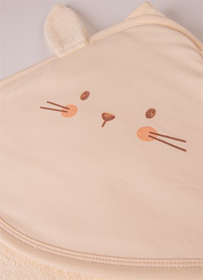 Organik Cute Bunny Banyo Silgisi Natural
