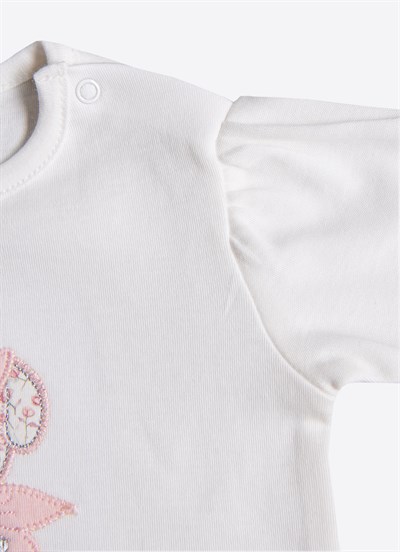 Organik Cute Lovely Sweat Ekru