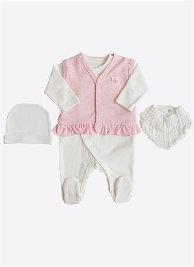 Organik Daisy Days 4lü Set Pembe