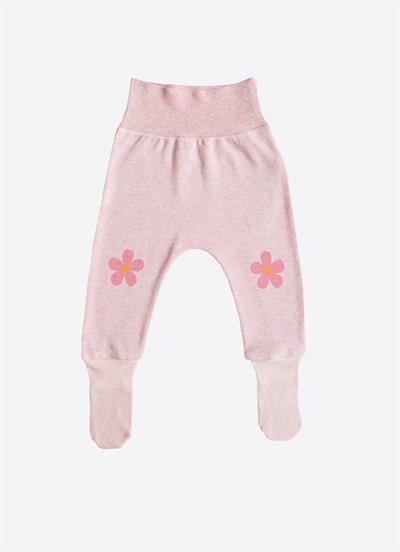 Organik Daisy Days Çoraptolon Pembe