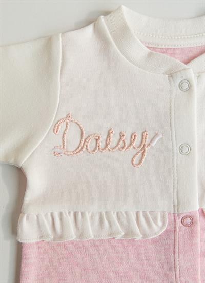 Organik Daisy Days Patikli Tulum Pembe