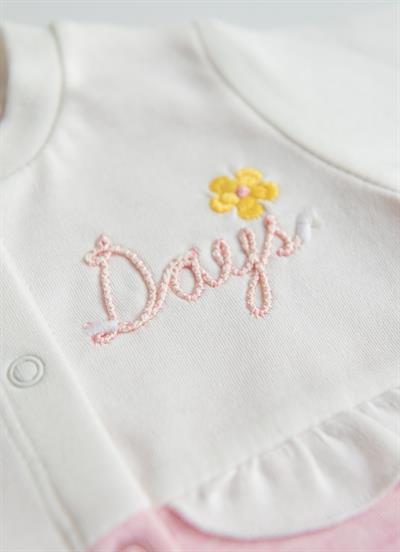 Organik Daisy Days Patikli Tulum Pembe