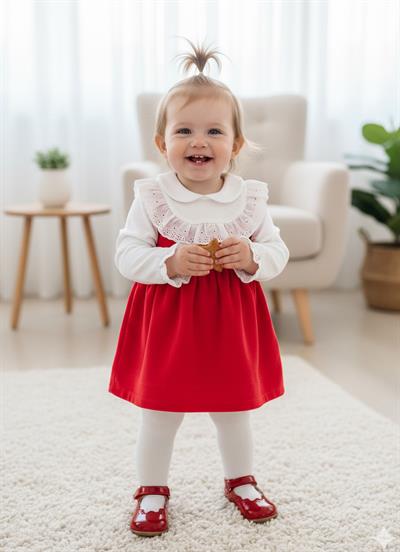 Organik Dancer Elbise Kırmızı