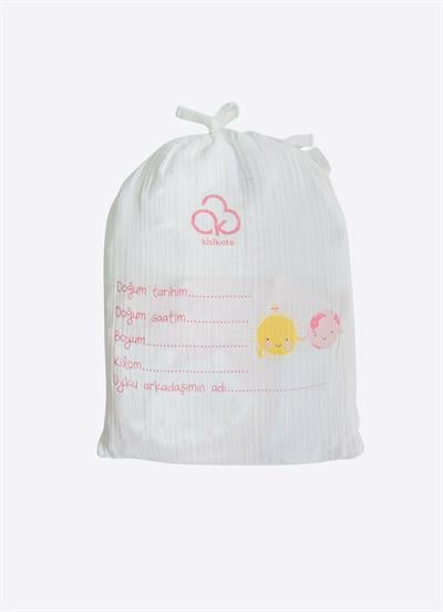 Organik Dreams Müslin Kız 10lu Hastane Çıkış Seti Pembe