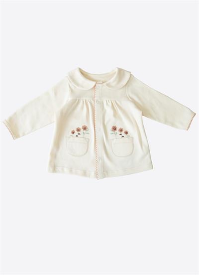 Organik Elizabeth 2li Takım Natural Tarçın